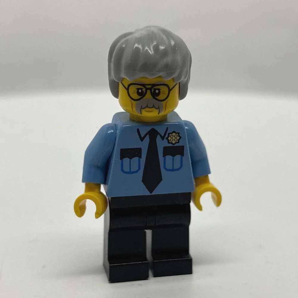 LEGO Pa Cop Minifigure The LEGO Movie 70809 Police Officer tlm020 Blue Black